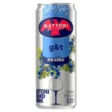 Mattoni G&t nealko jemně perlivá 0,33l