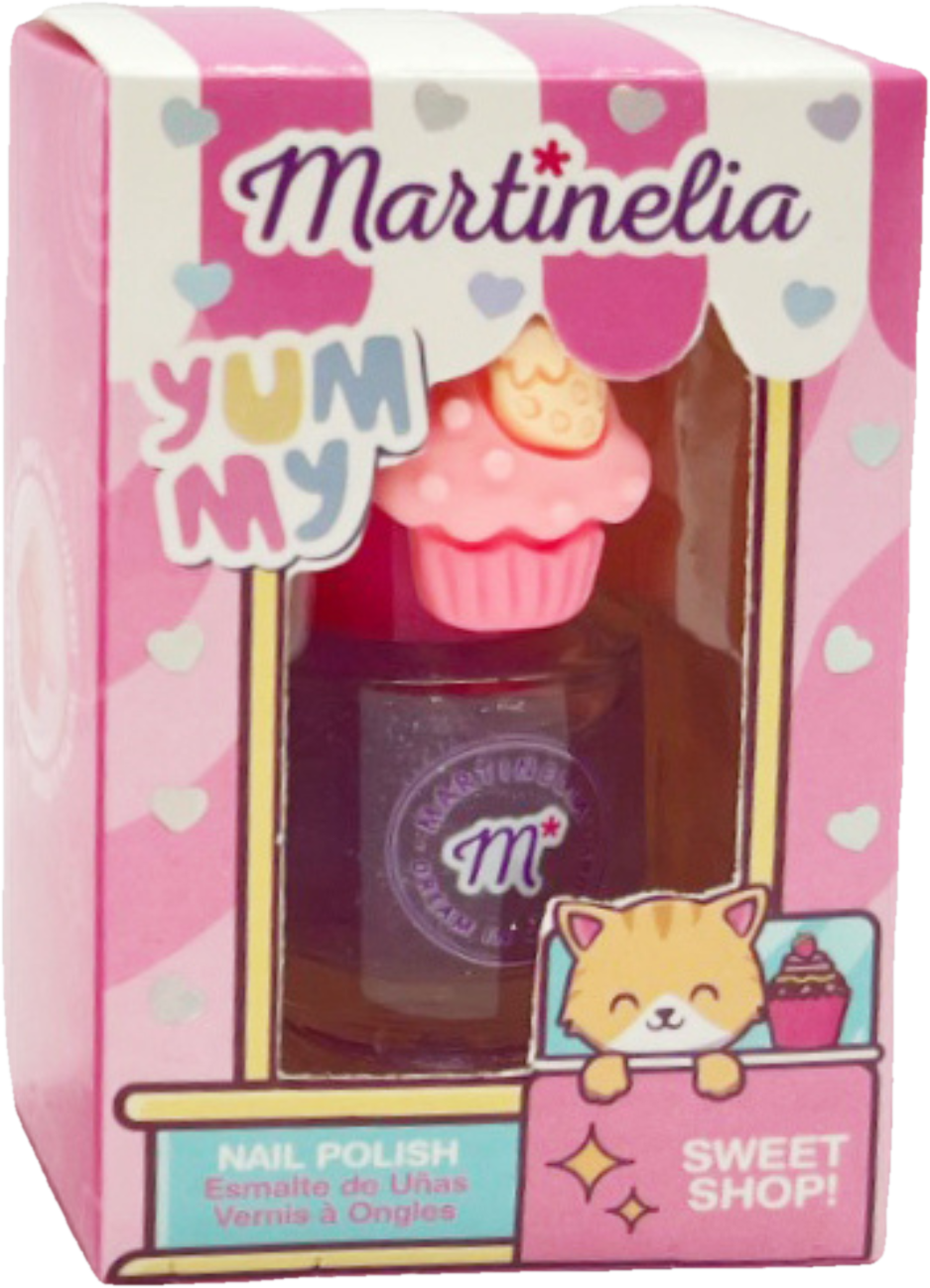 Martinelia Yummy lak na nehty s prstýnkem
