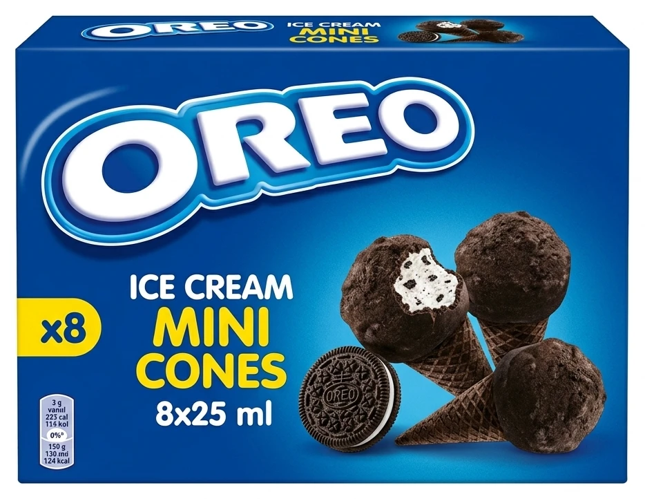 Oreo Zmrzlina Mini Cones