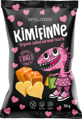 McLloyd's Kimifinne BIO křupky s příchutí Slaného karamelu