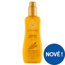 Sunnoré Olejová směs na bázi mandlového oleje obohacená o beta-karoten a vitamin E 200ml