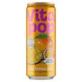 Vitapop Sycený nealkoholický nápoj s příchutí manga a mučenky 330ml