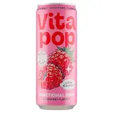 Vitapop Sycený nealkoholický nápoj s malinovou příchutí 330ml