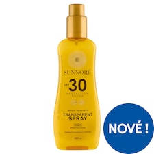 Sunnoré Voděodolný sprej s ochrannými faktory UVA a UVB SPF 30 200ml