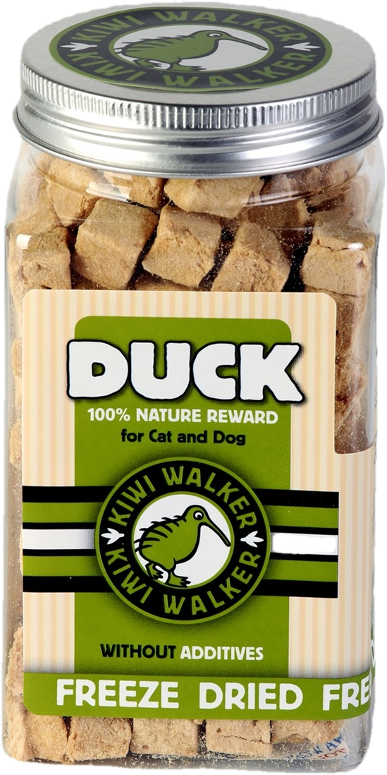 Kiwi Walker Mrazem sušená kachna pro psy a kočky