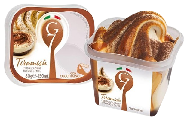G7 Tiramisu zmrzlina