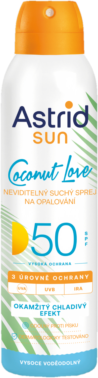 Astrid Sun Neviditelný sprej na opalování OF 50