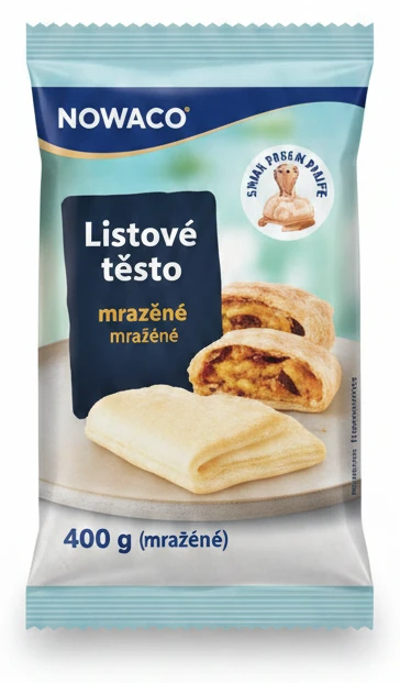 Listové těsto Nowaco mražené
