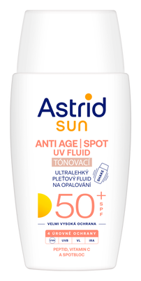Astrid SUN olejový pleťový fluid  SPF 50+