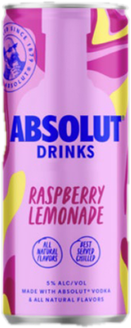 Absolut Raspberry Lemonade 5% obj. plech