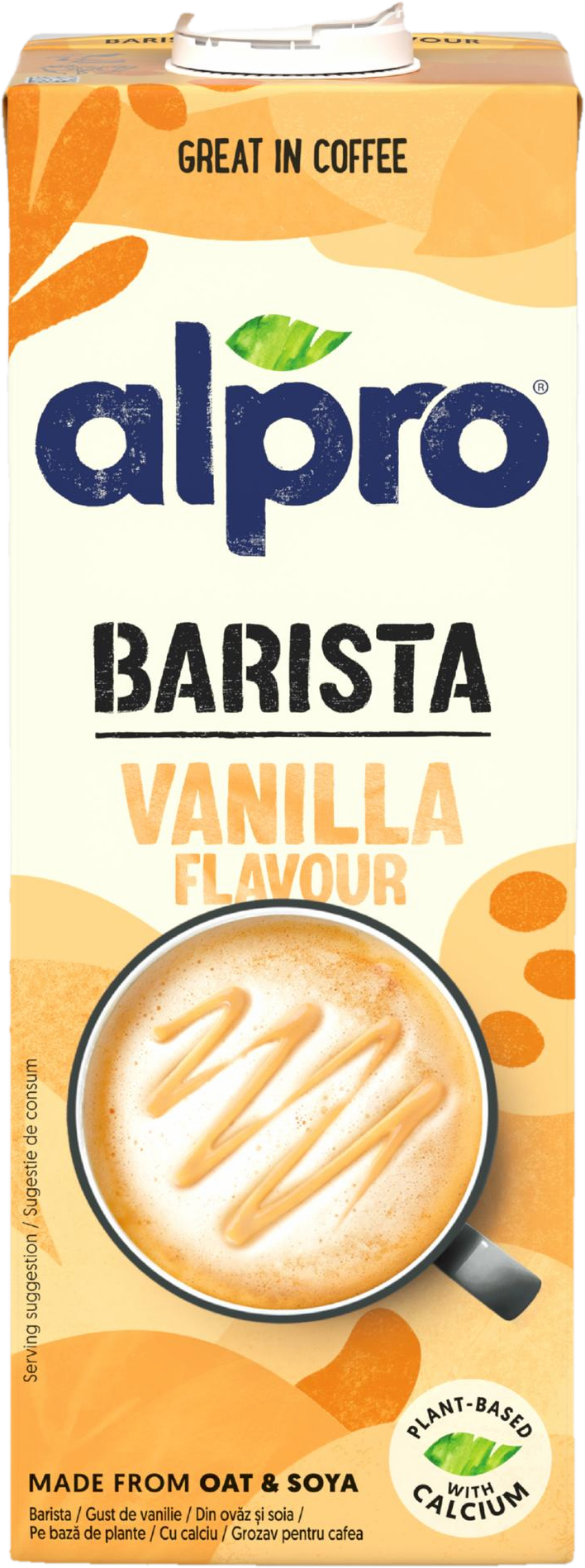 Alpro Barista ovesno-sójový nápoj s vanilkovou příchutí