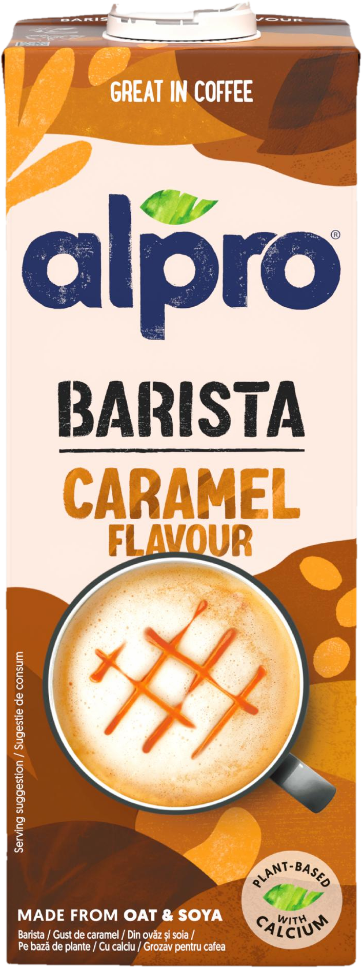 Alpro Barista ovesno-sójový nápoj s karamelovou příchutí