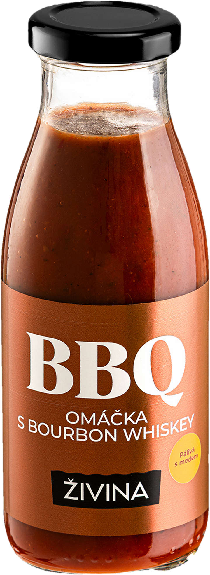 Živina BBQ pálivá omáčka s medem a bourbon whiskey