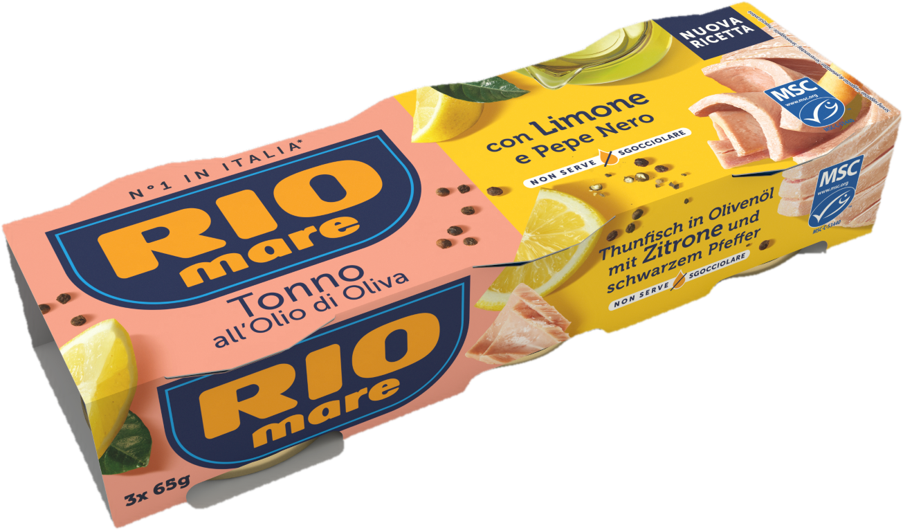 Rio Mare Tuňák s citronem a černým pepřem MSC 3×52 g