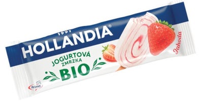 Hollandia Jogurtová zmrzka BIO Jahoda