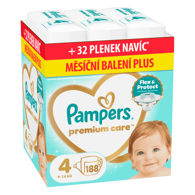 Pampers Premium Care, vel. 4 (9-14 kg)