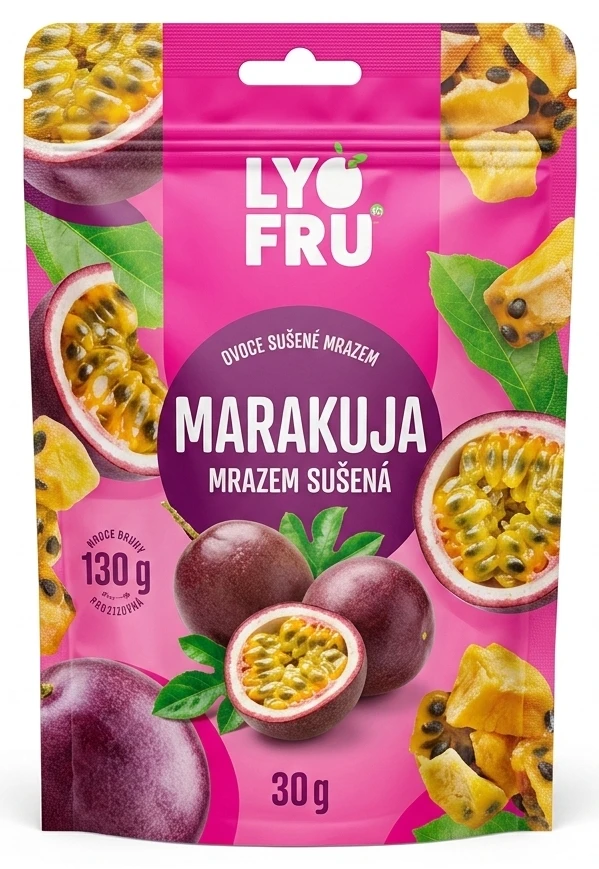 Ovoce sušené mrazem Lyofru