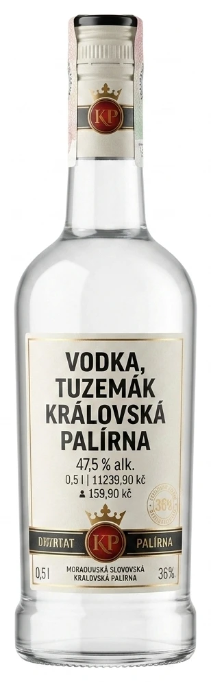Vodka, Tuzemák Královská Palírna