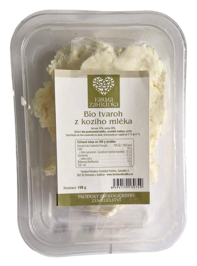 Kozí zahrádka BIO Tvaroh měkký