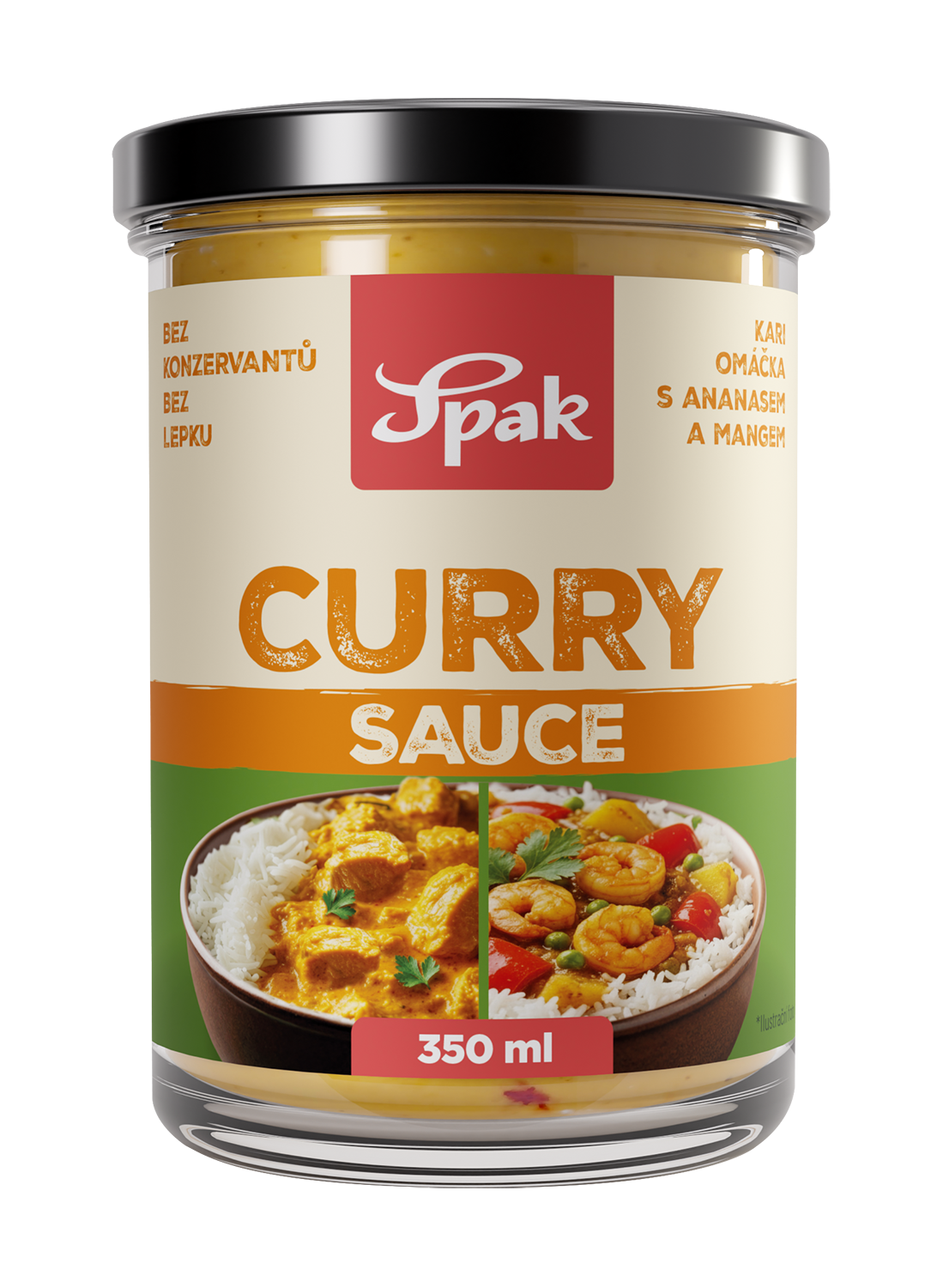 Spak Hotová omáčka Curry