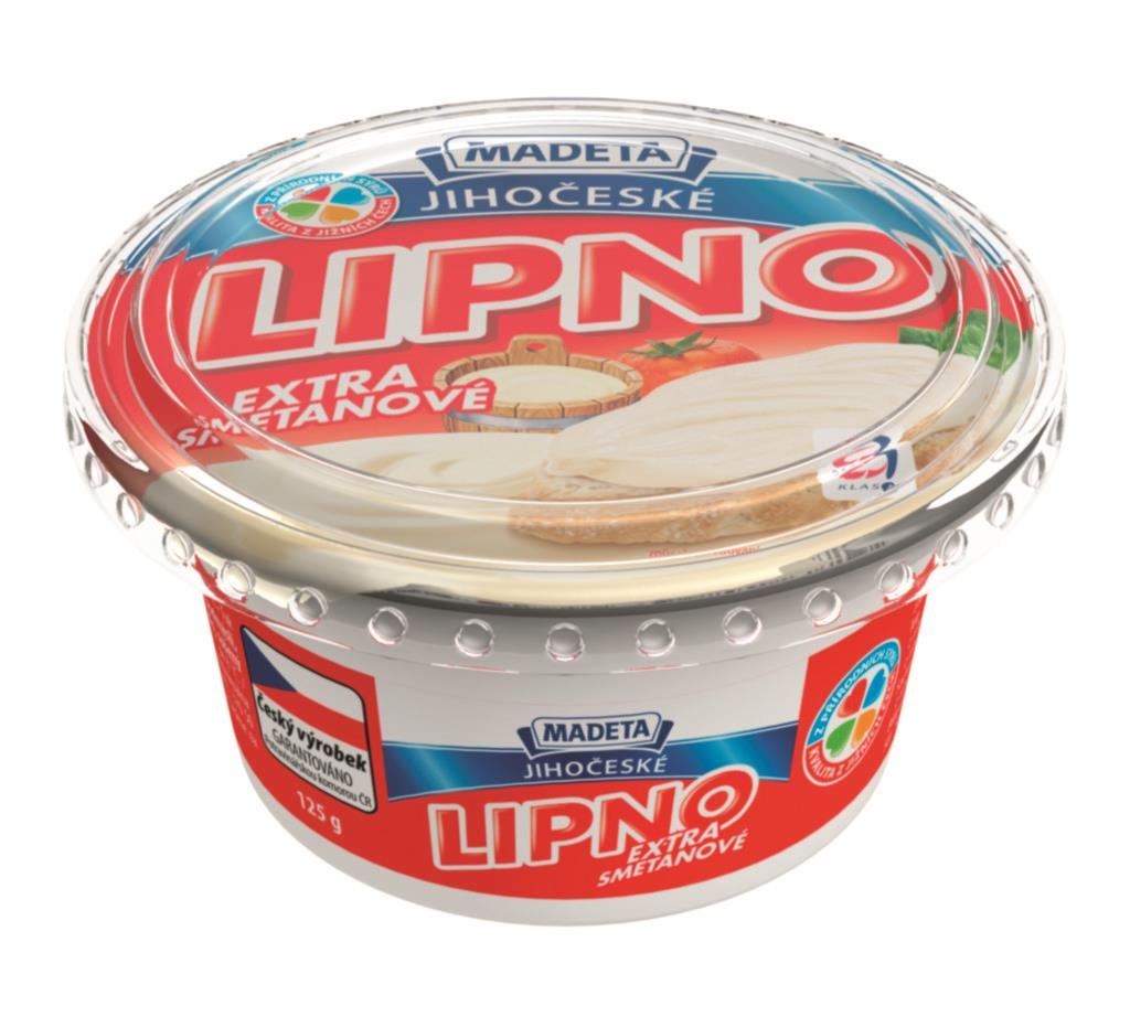Madeta Jihočeské Lipno extra smetanové 125 g