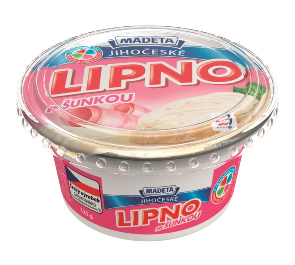 Madeta Jihočeské Lipno se šunkou 125 g