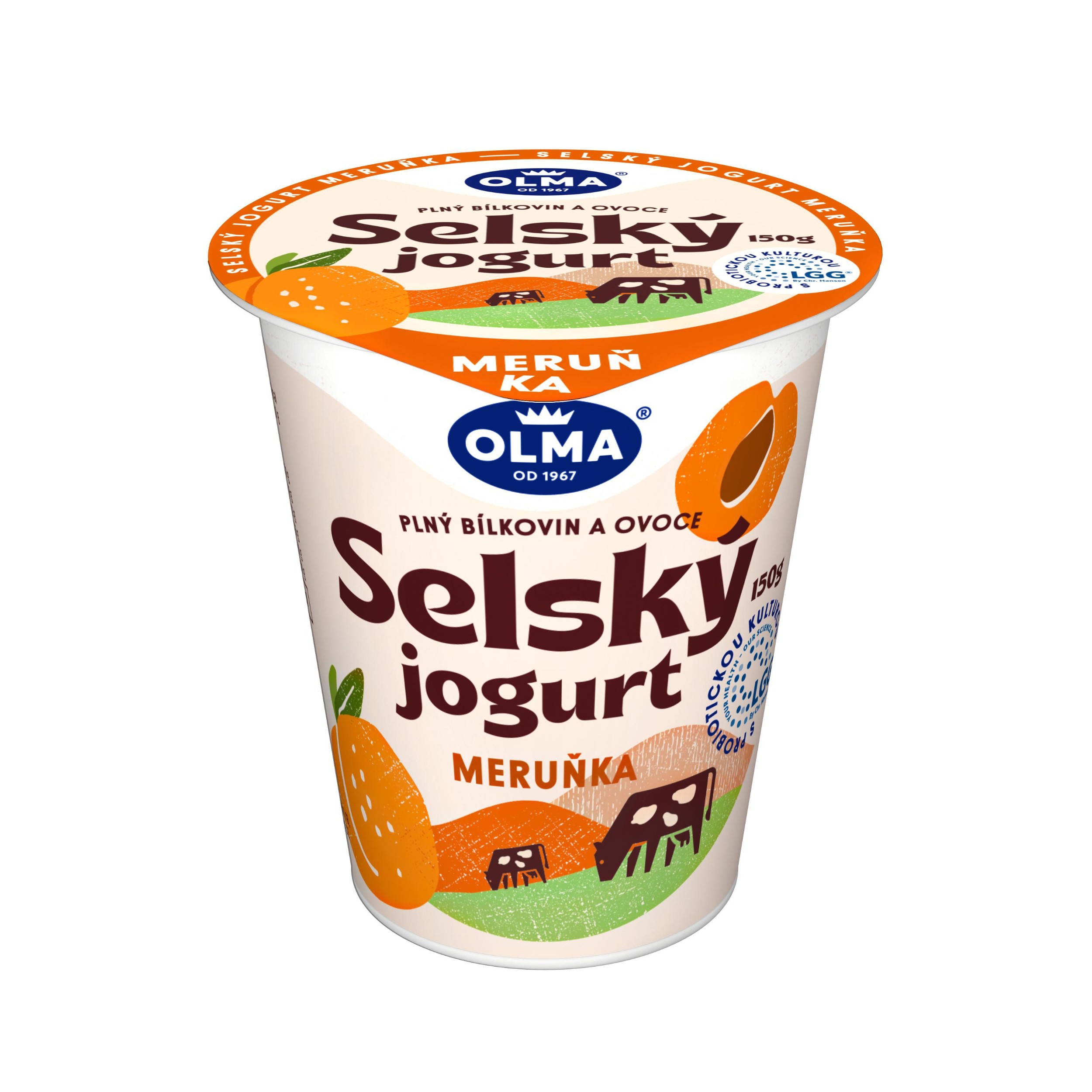 Selský jogurt 3,9% MIX 150g (4x5ks)