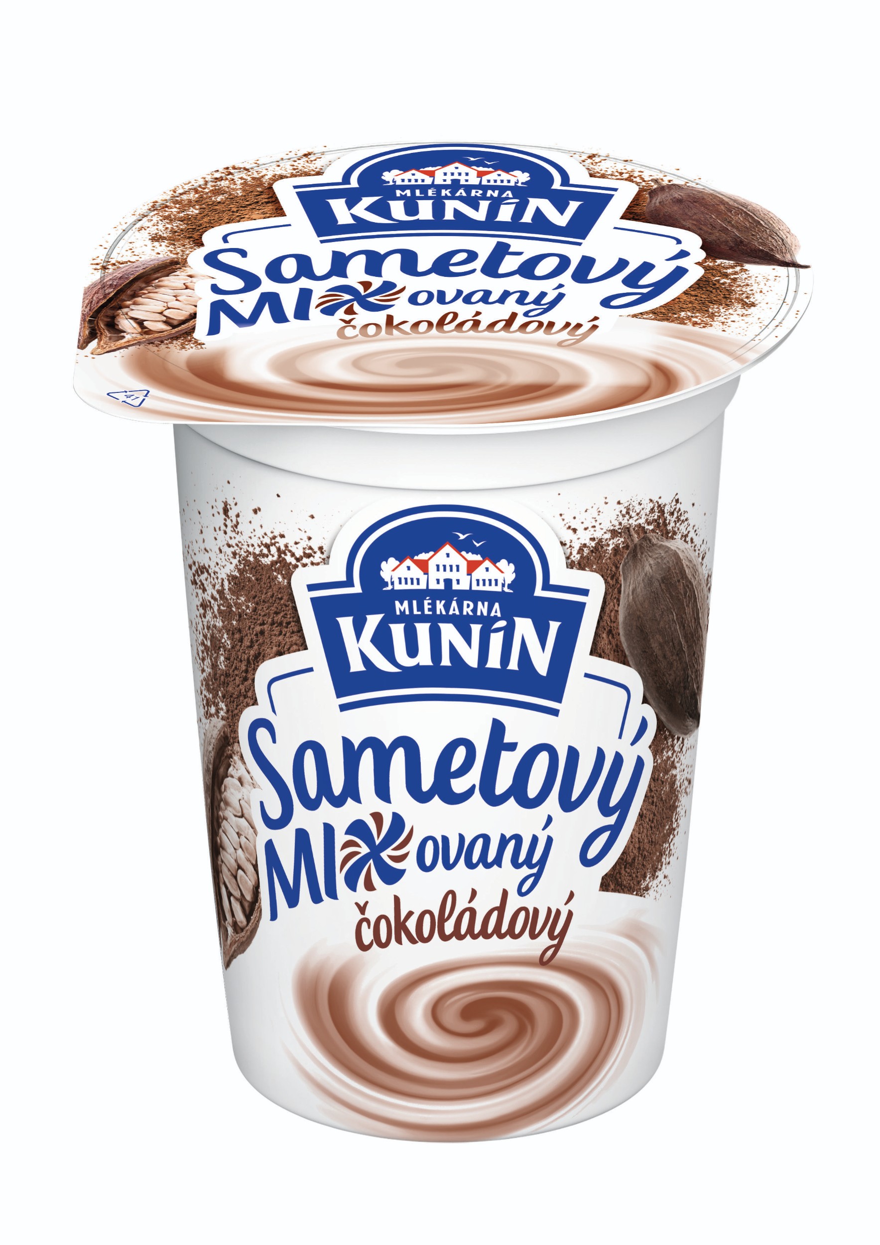 Kunín Sametový jogurt čokoládový 150g