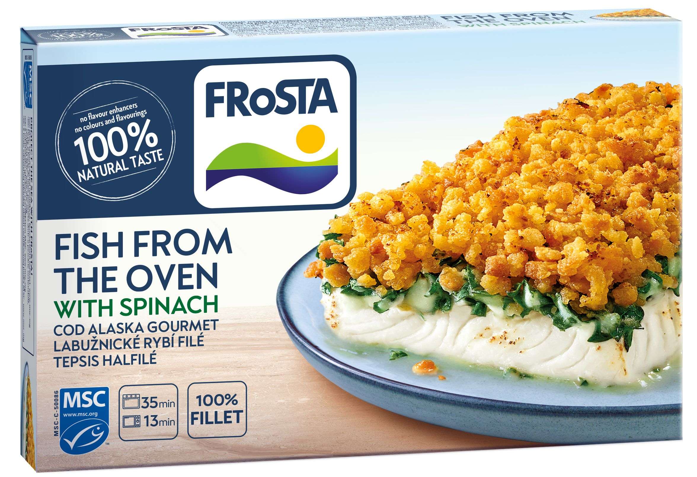 Frosta Labužnické filé se špenátem 360 g