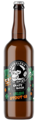 Nachmelená Opice Irish Stout, sklo