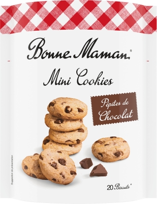 Bonne Maman Mini cookies s kousky čokolády