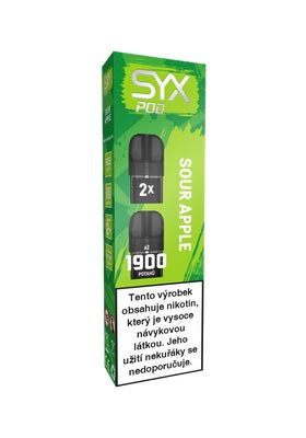 SYX POD Sour Apple 2x 2 ml (16,5 mg)