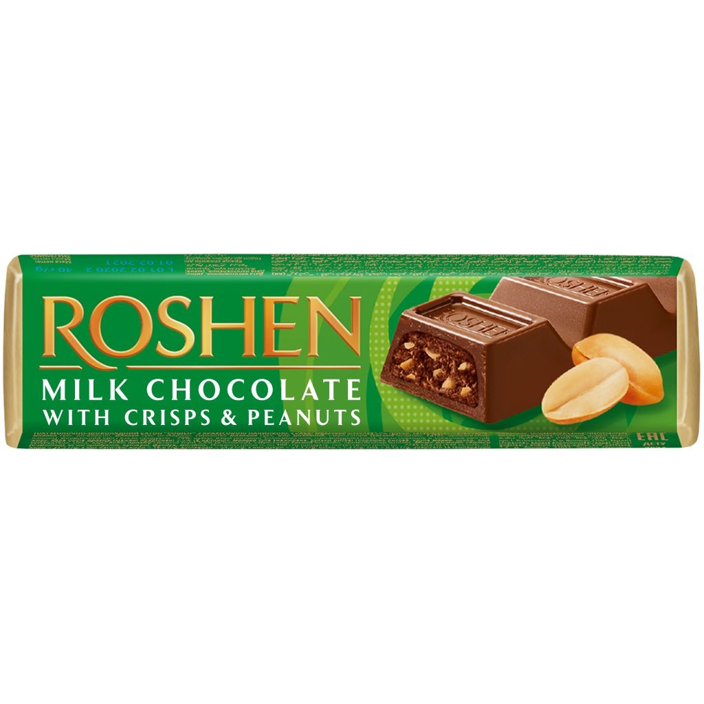 Roshen Tyčinka s arašídovou náplní 38g