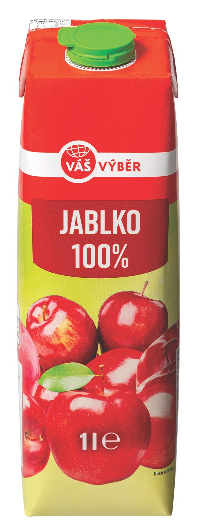 Váš Výběr juice jablko 100% 1l