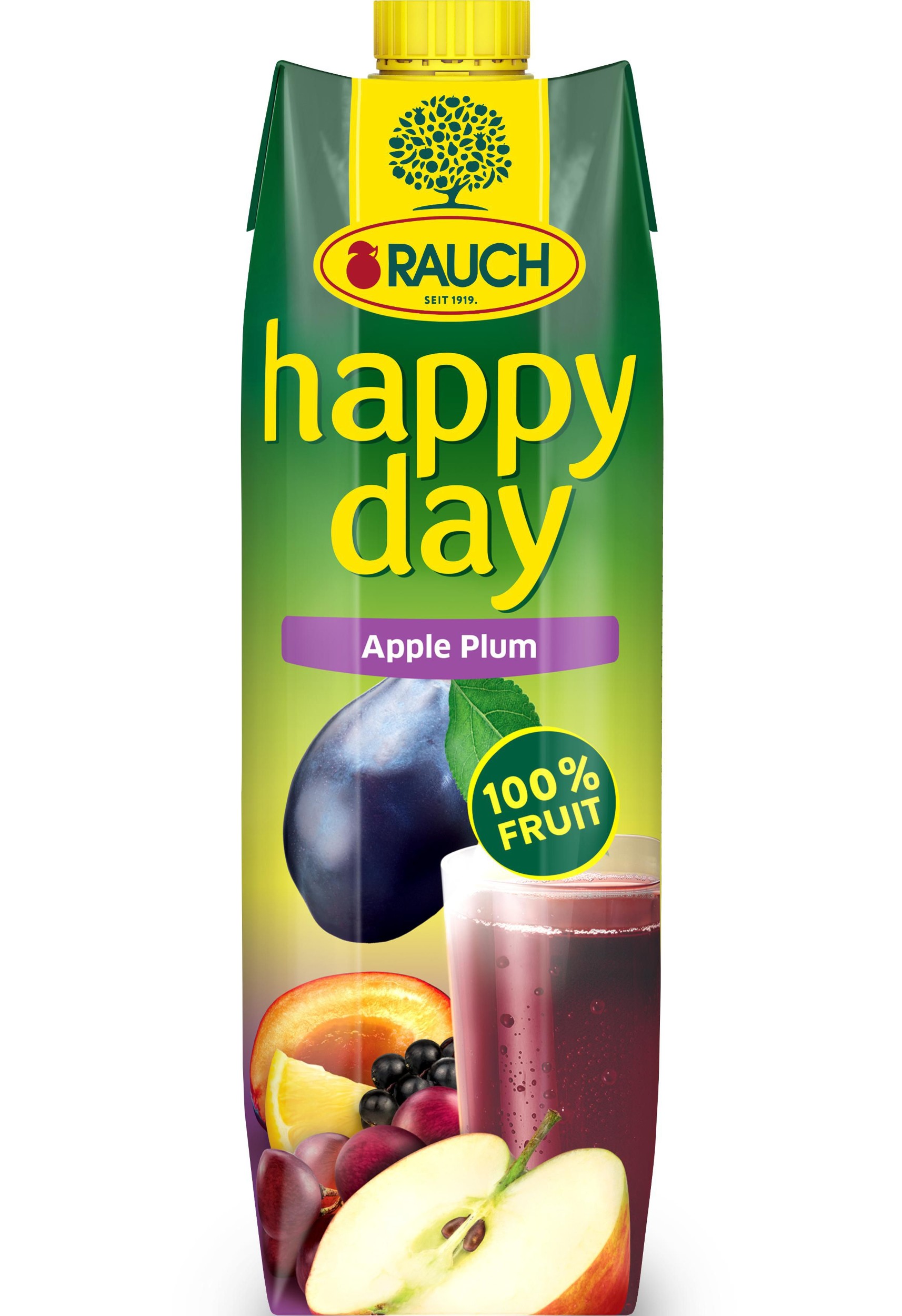 Happy Day Jablko Švestka 1l