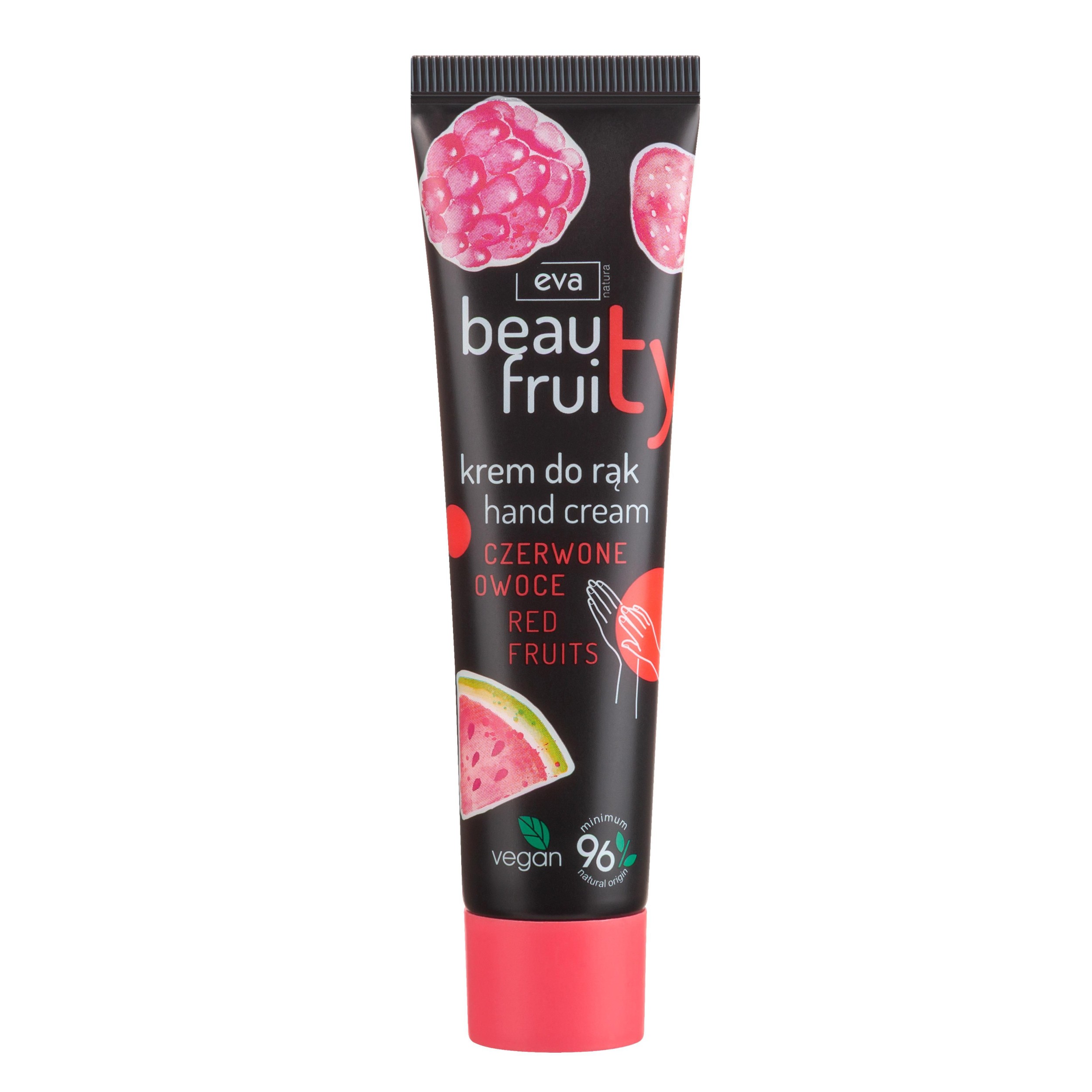 Eva Natura Beauty Fruity krém na ruce červené ovoce, 30 ml