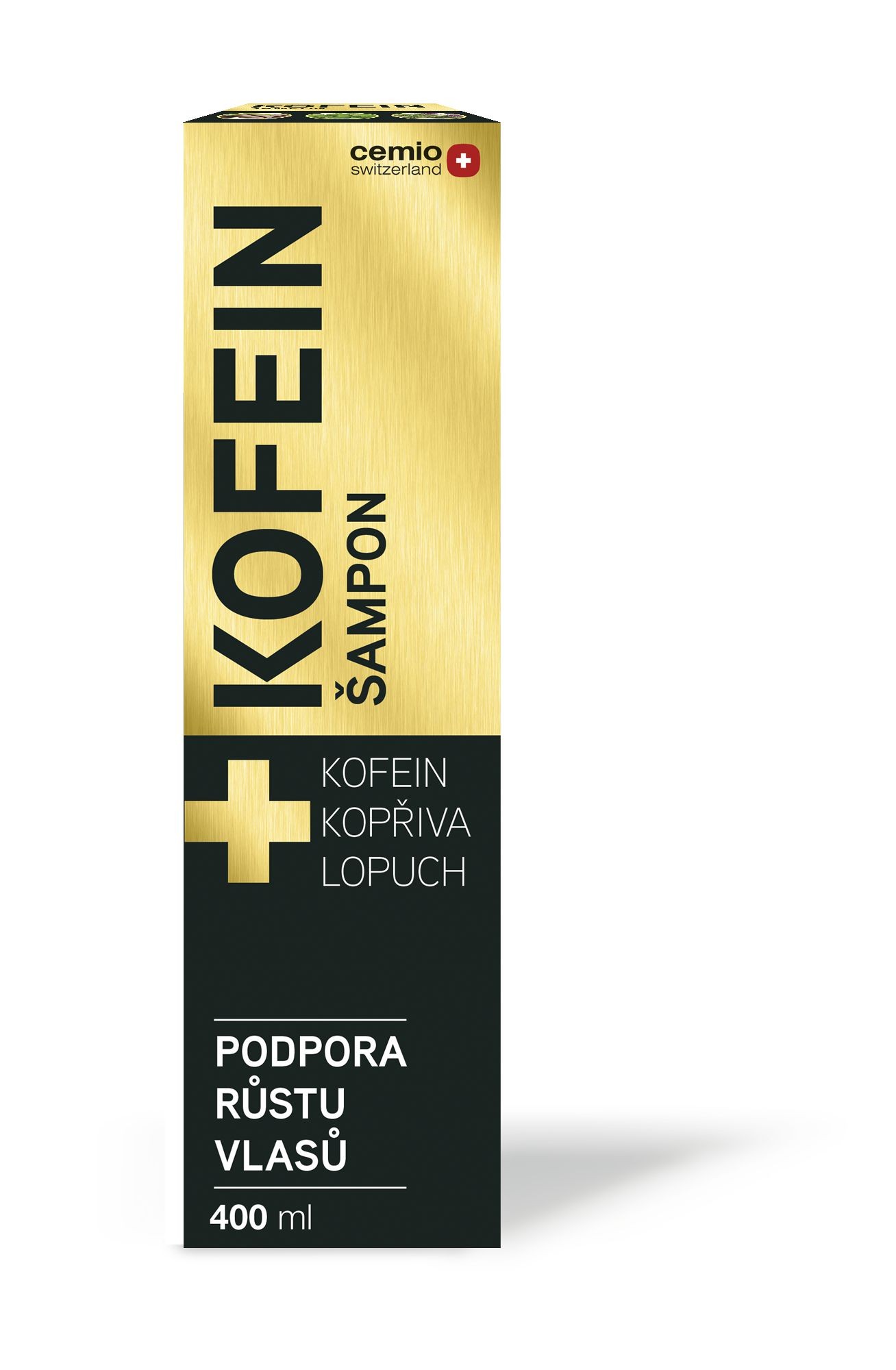 Cemio Kofeinový šampon 400 ml