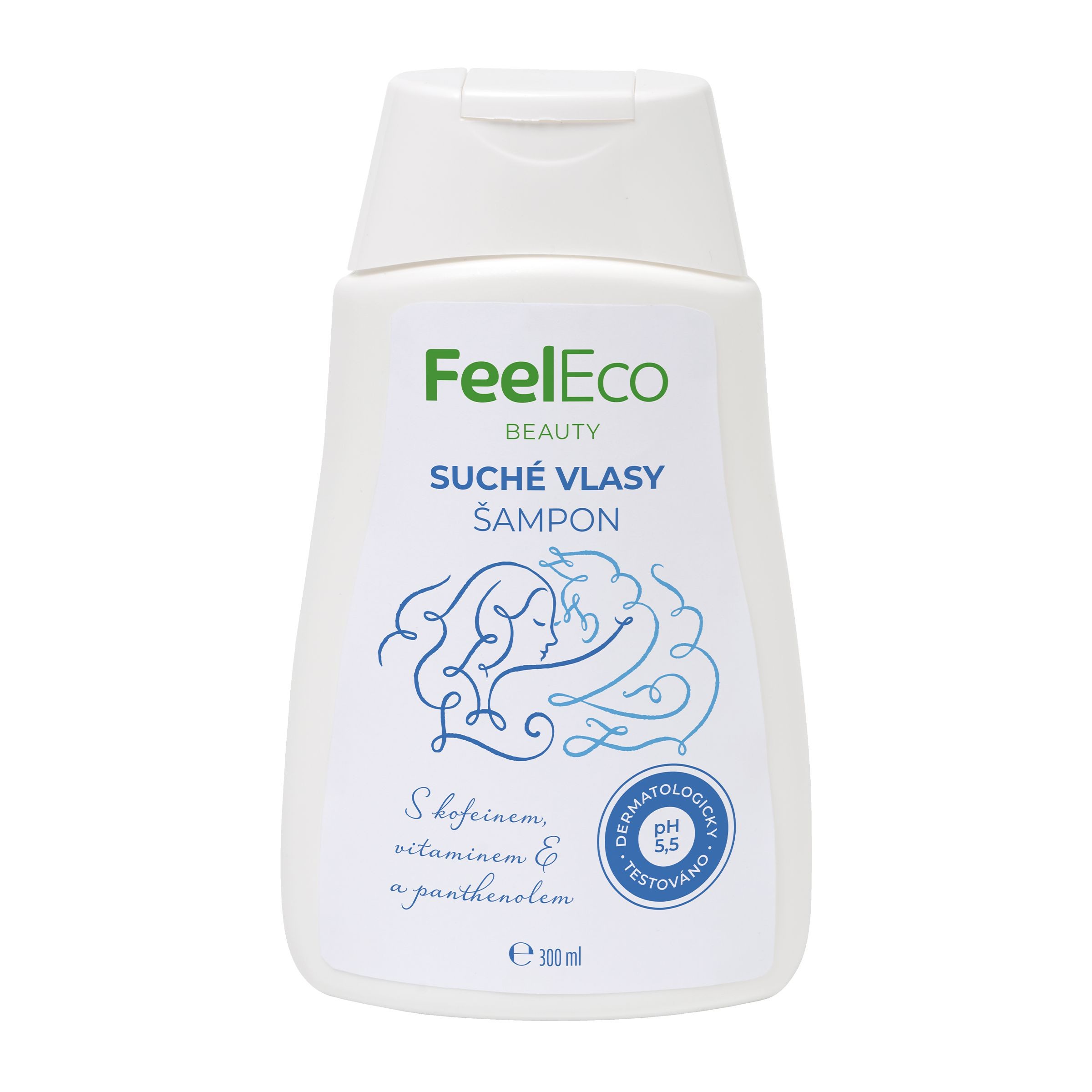FeelEco Vlasový šampon na suché vlasy 300 ml