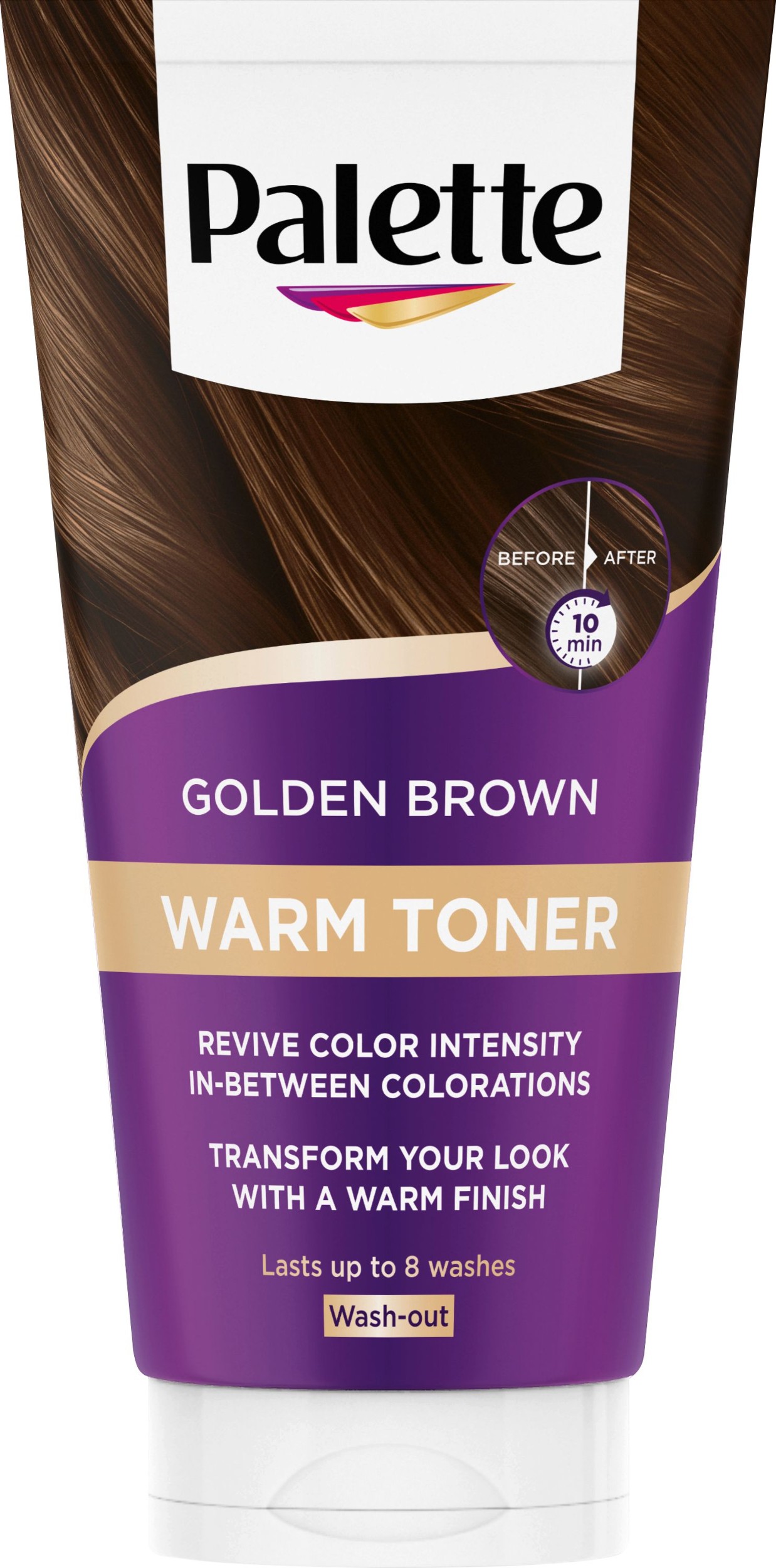 Palette Toner Teplá Zlatá hnědá 150 ml