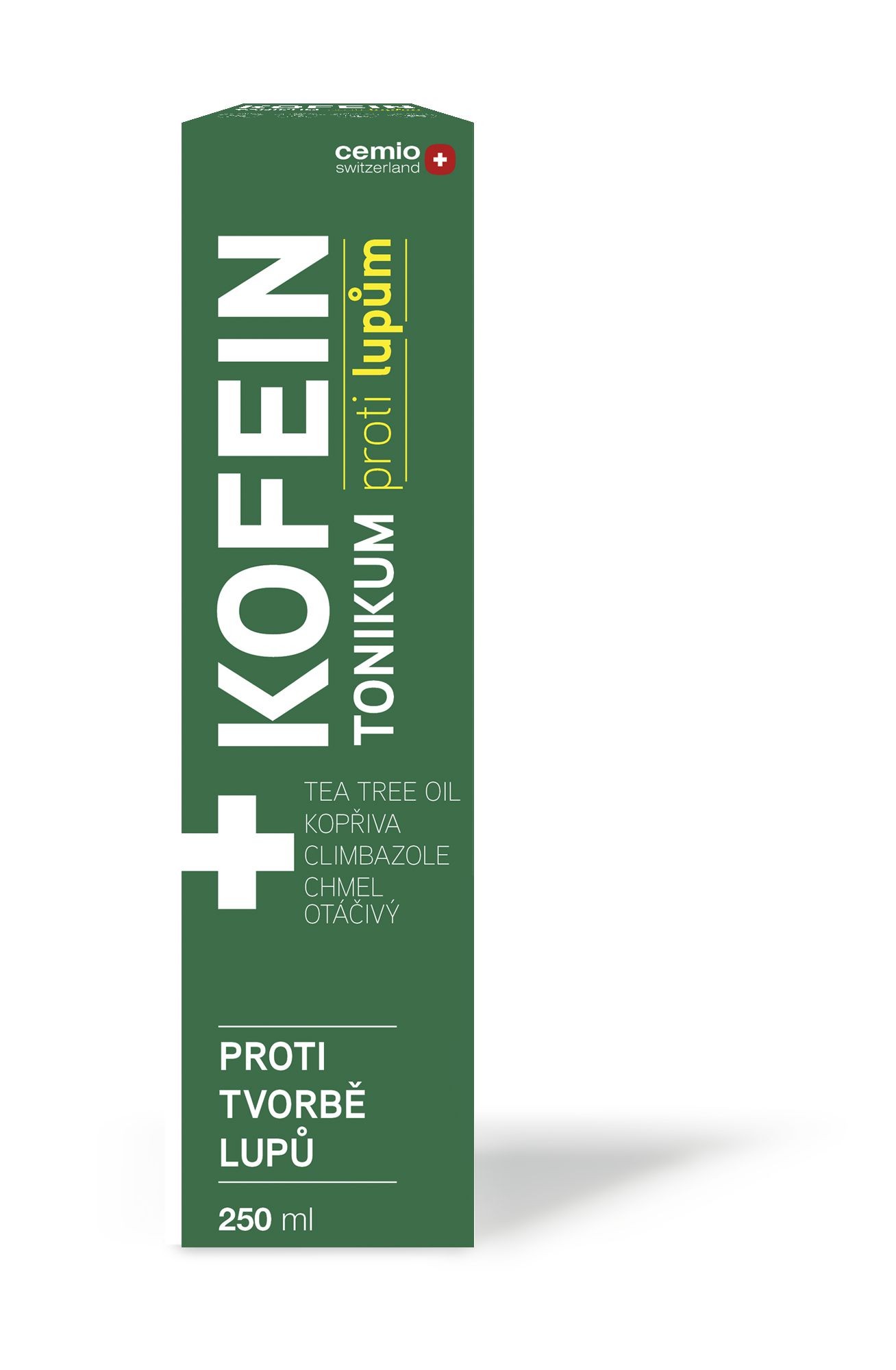 Cemio Kofein tonikum proti lupům 250 ml