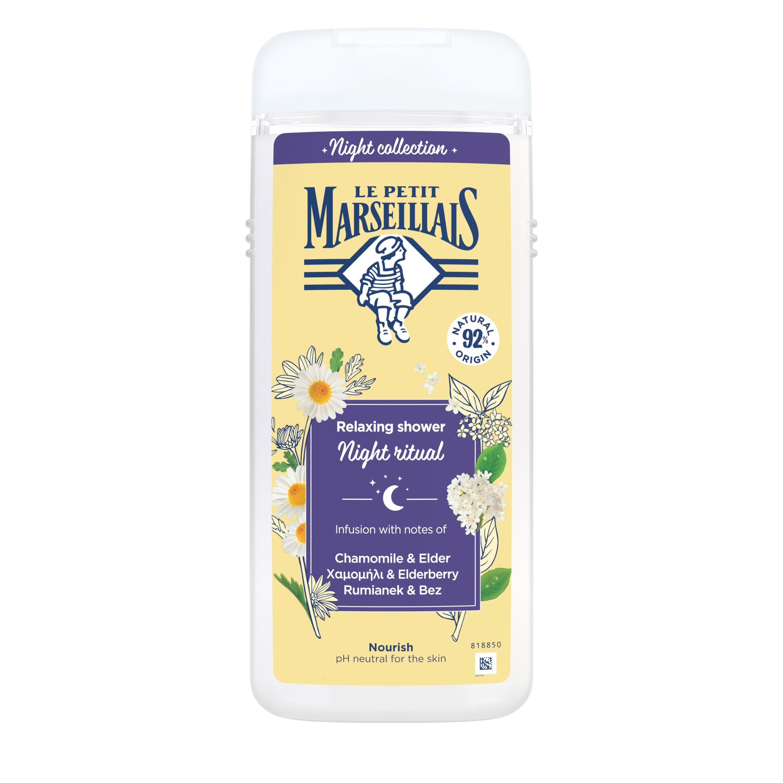 Le Petit Marseillais Heřmánek & Bez 650 ml