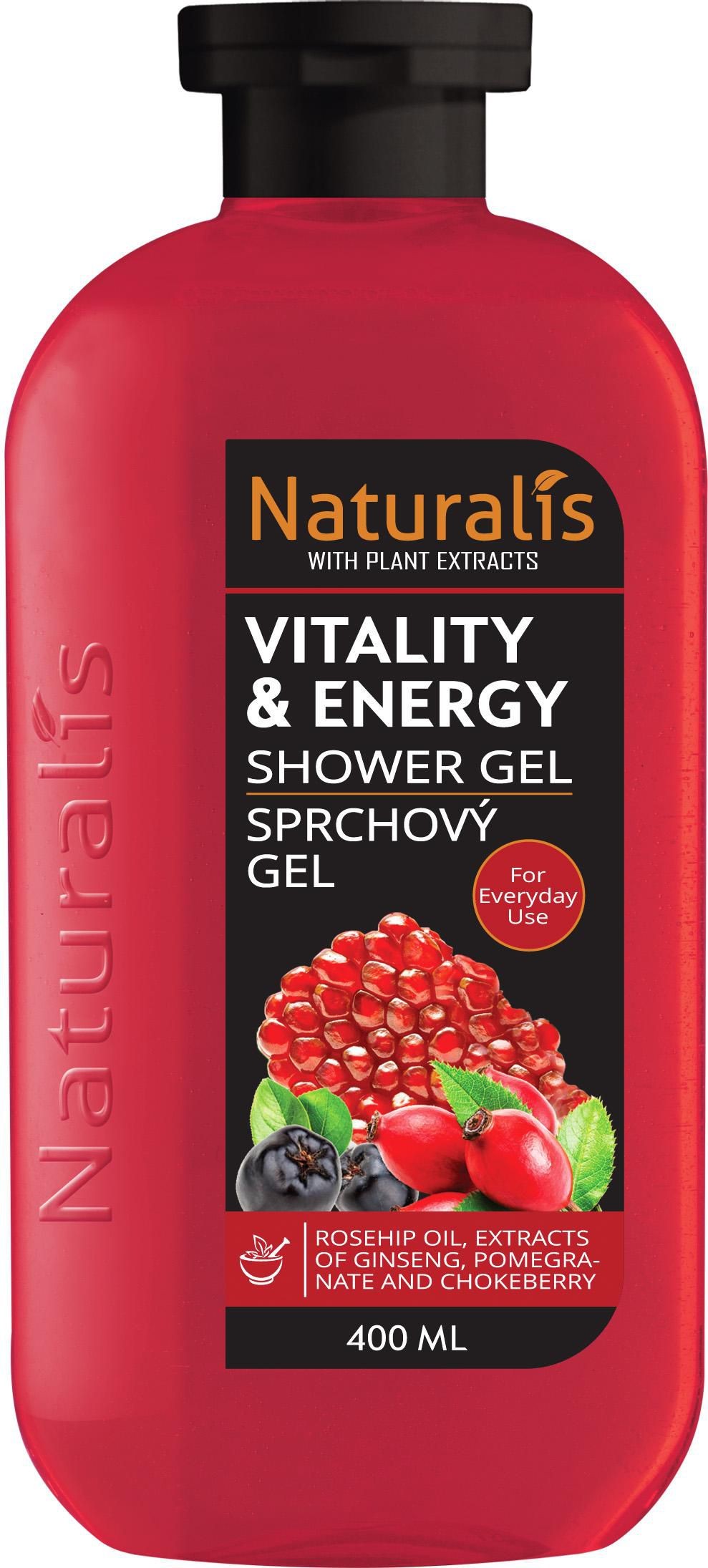 Naturalis sprchový gel - Vitality & Energy 400ml