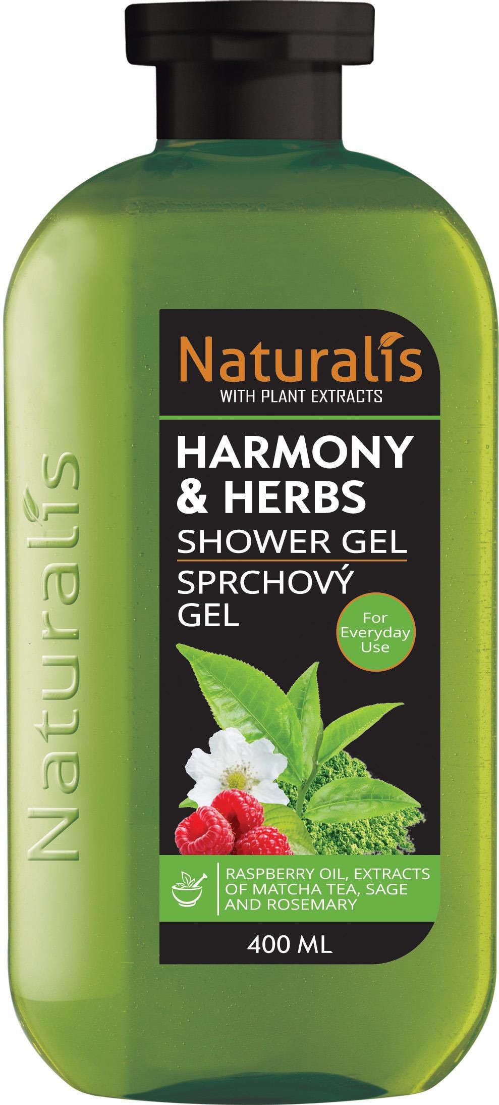 Naturalis sprchový gel Harmony &Herbs 400ml