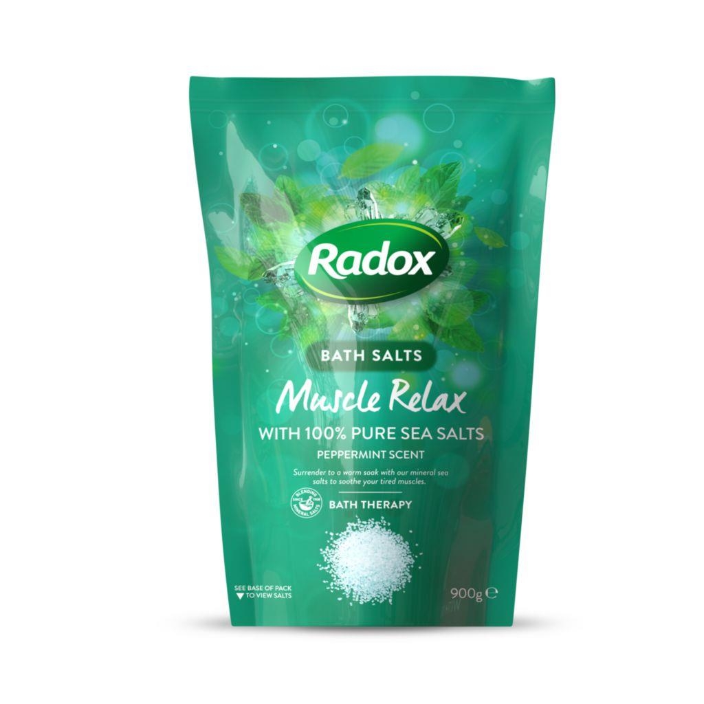 Radox Koupelová sůl Muscle Relax 900g
