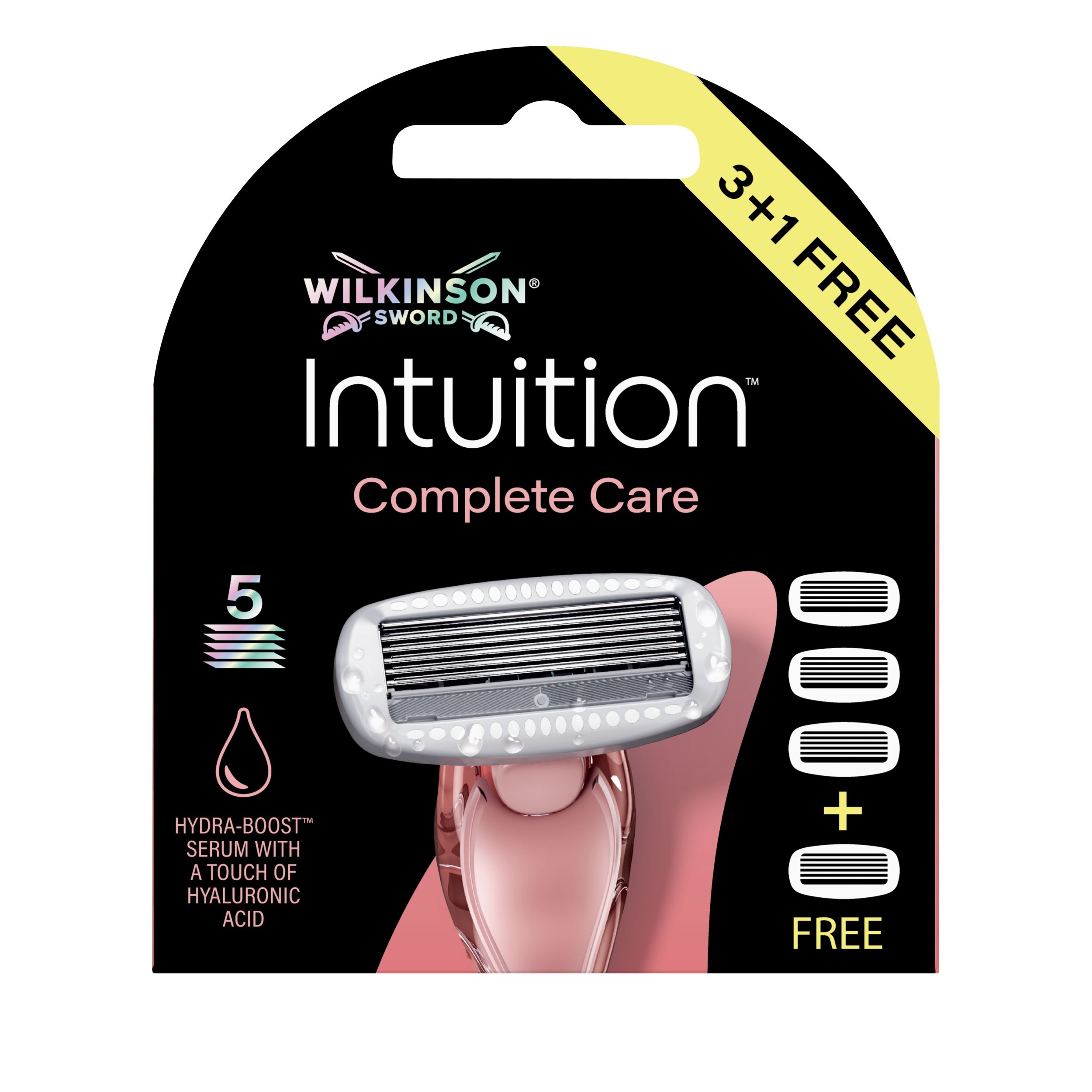 Wilkinson Sword Intuition Complete Care náhradní hlavice 3+1 ks