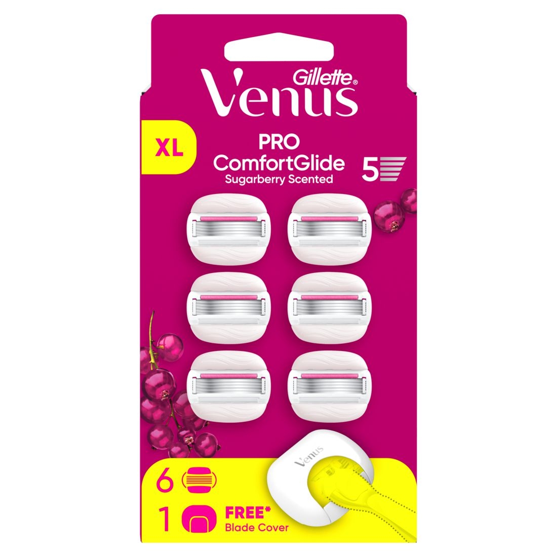 Venus & Olay Comfort Glide Hlavice 6kusů