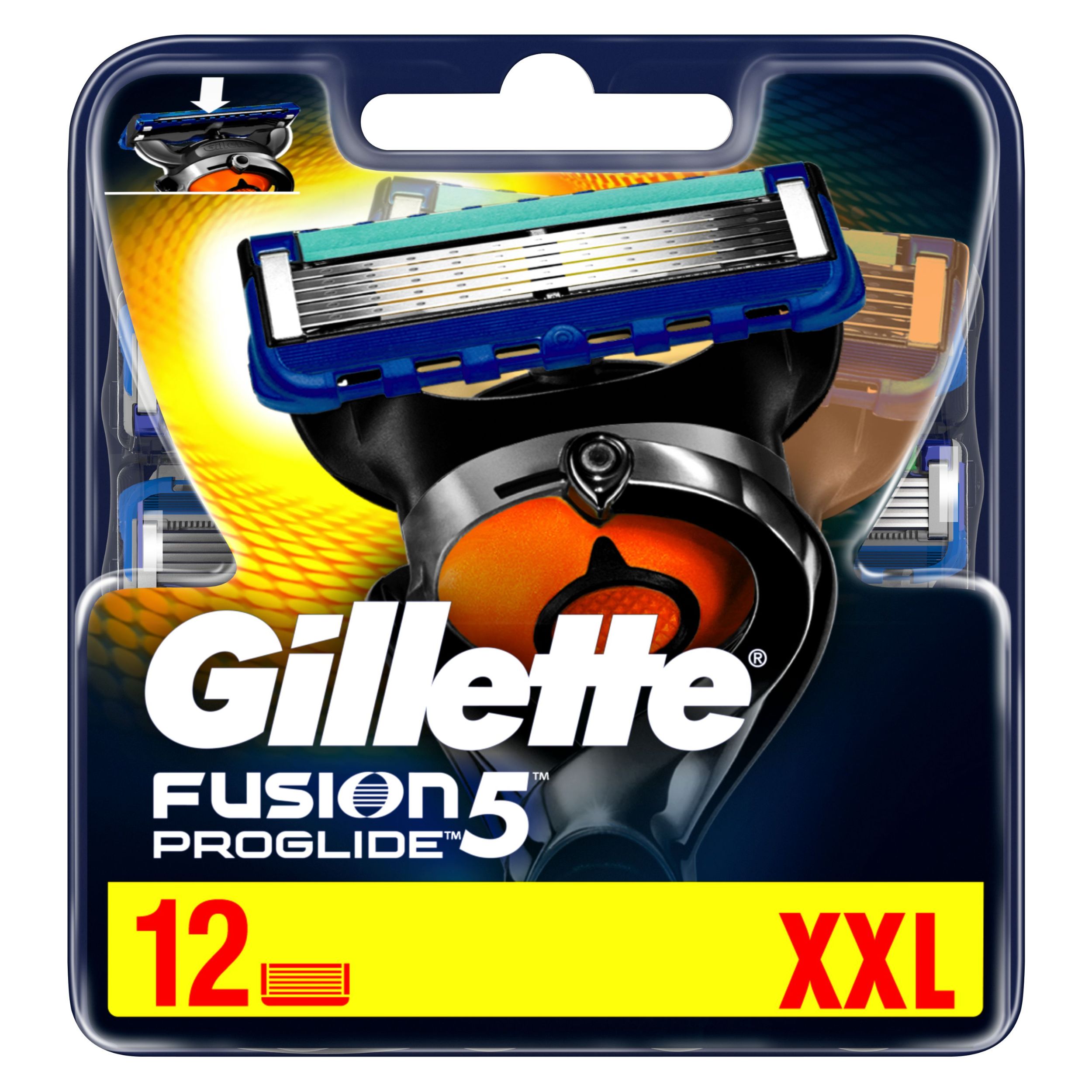 Gillette ProGlide Náhradní holicí hlavice pro muže 12 ks