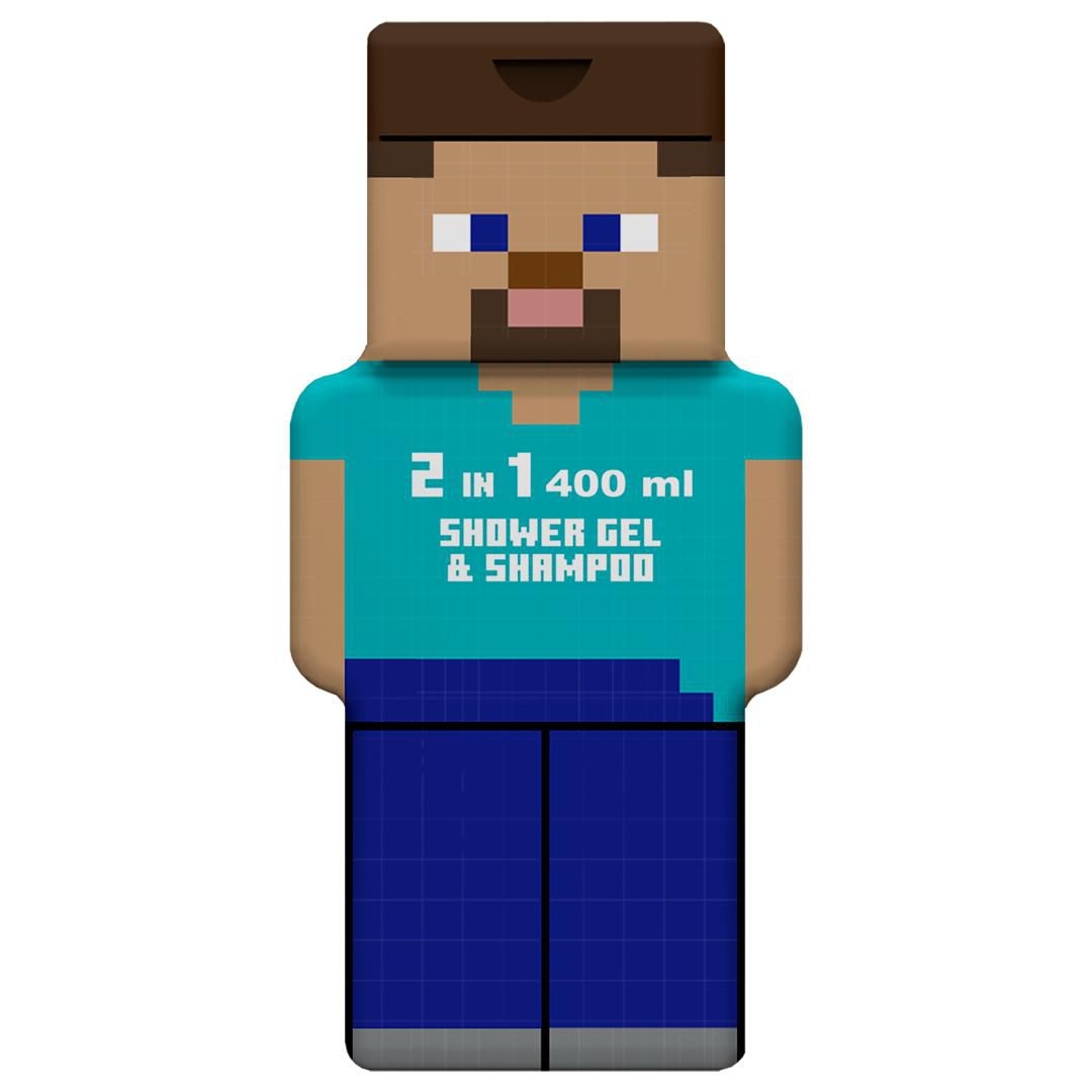 Minecraft 2D sprchový gel a šampon 400 ml