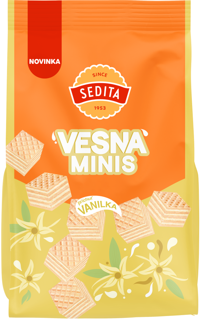 Sedita Vesna Minis s příchutí vanilky
