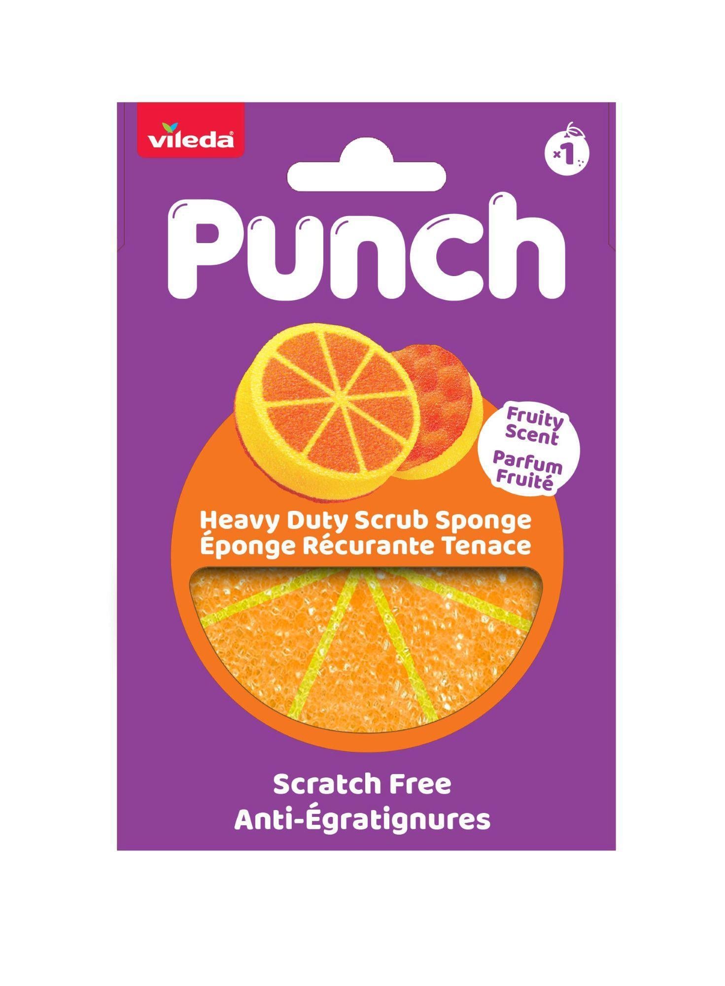 Vileda Punch orange houbička